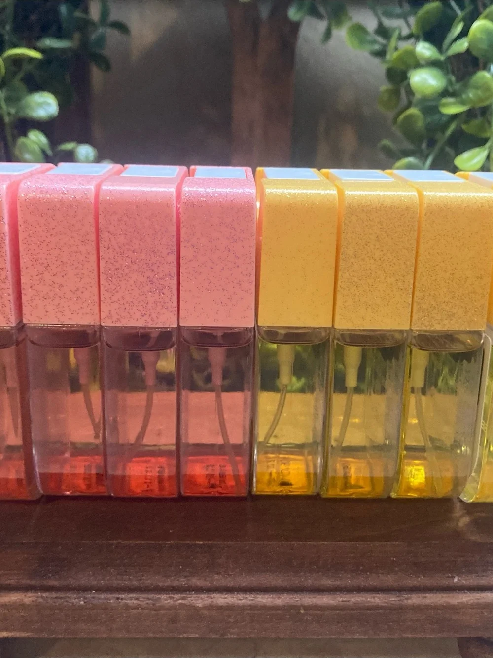 Moisturizing Hand Sanitizer Pack - Pink (Peach Fizz) & Yellow (Sunset Breeze) 8